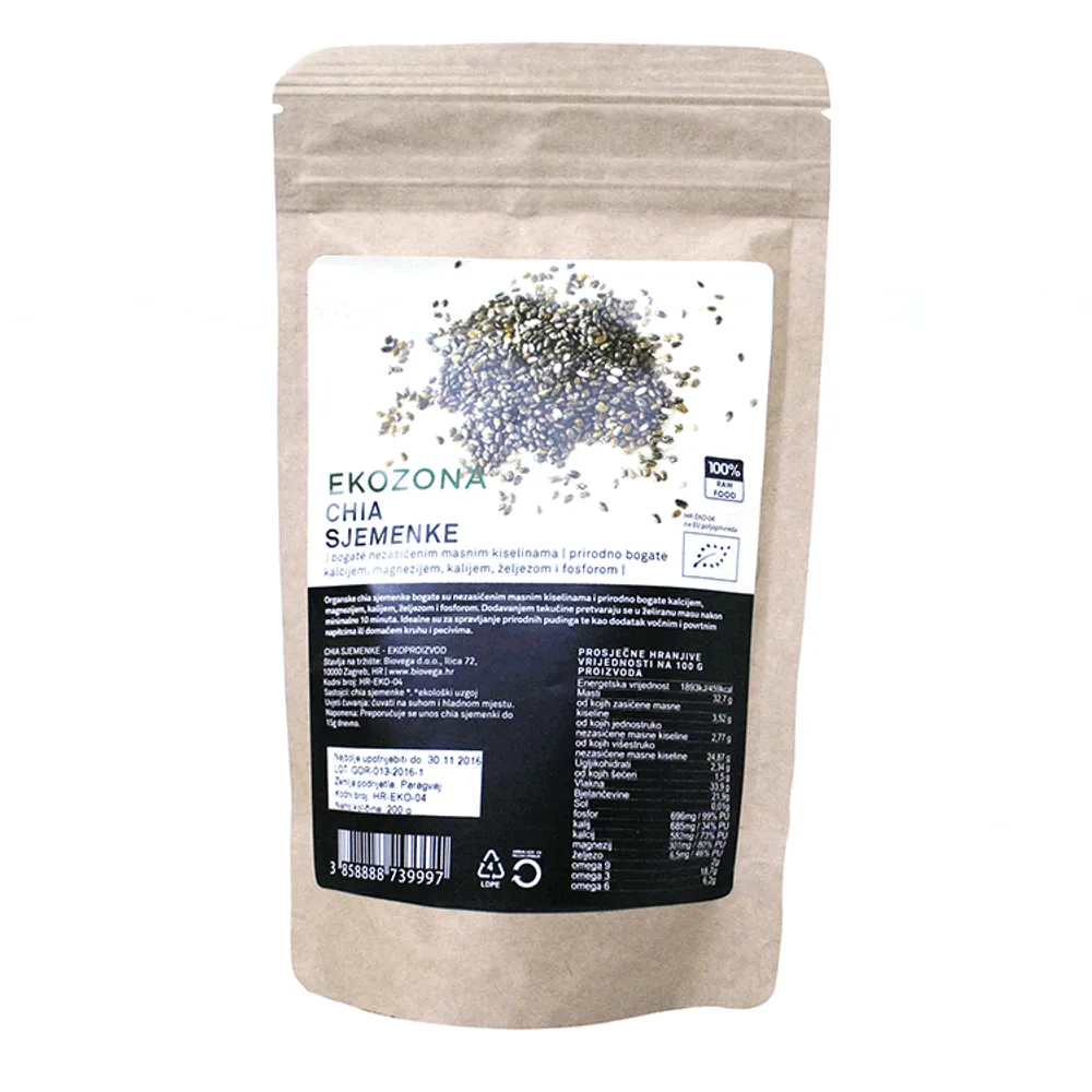 Ekozona Chia sjemenke 200g