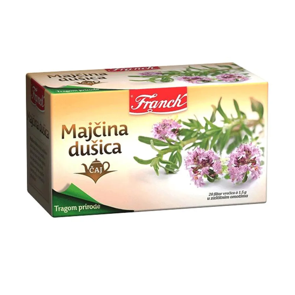 Čaj tragom prirode majčina dušica 30 g omot Franck