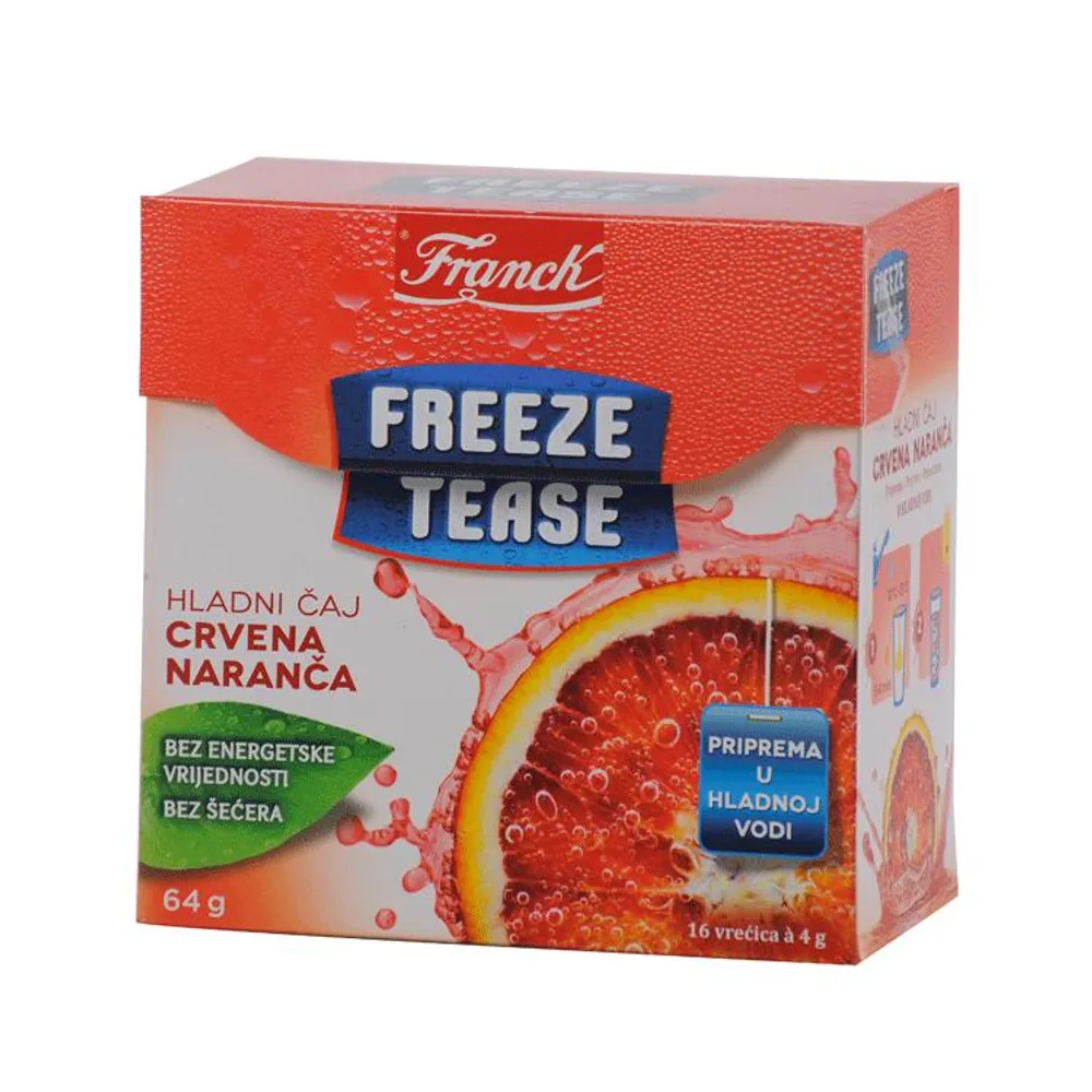 Franck Čaj Freeze Tease naranča 64g