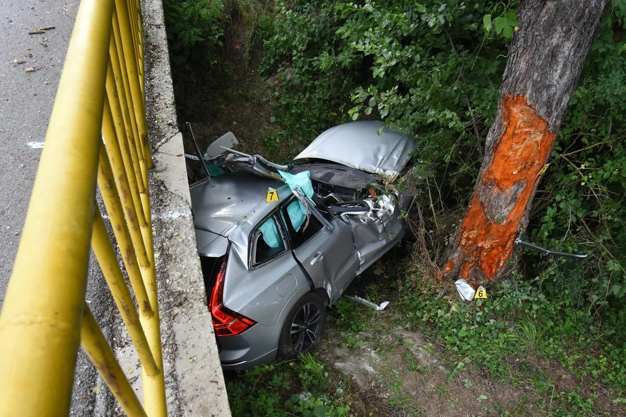 Teška prometna nesreća u Selnici: vozač sletio u jarak i poginuo