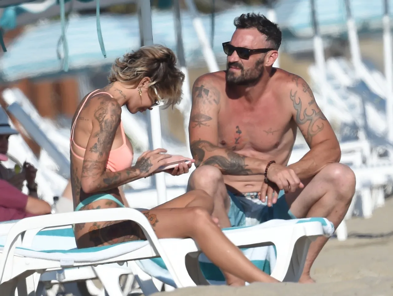 Brian Austin Green i Tina Louise