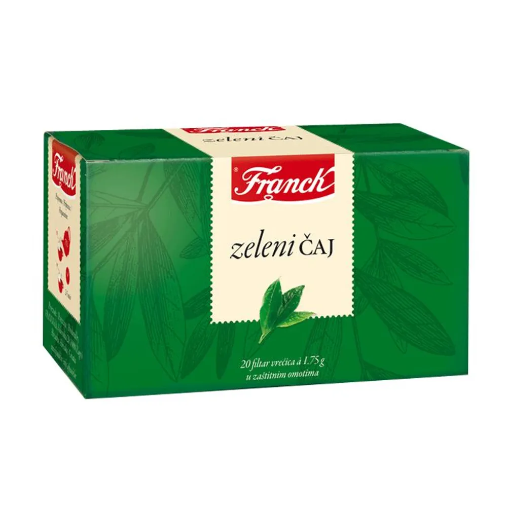 Franck zeleni čaj filter omot 35 g