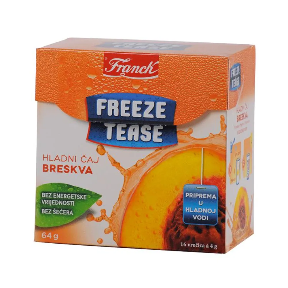 Franck Čaj Freeze Tease breskva 64g