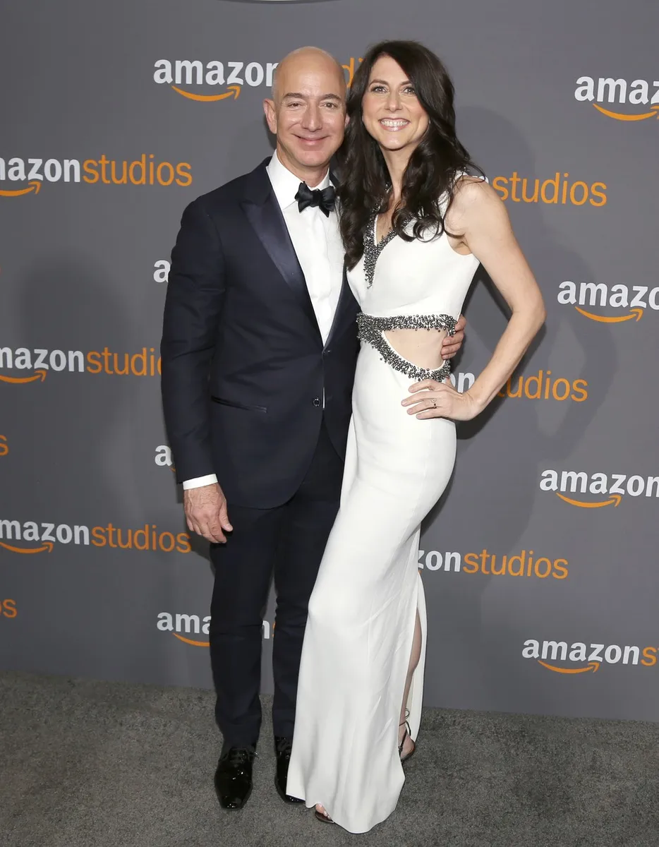 Jeff i Mackenzie Bezos