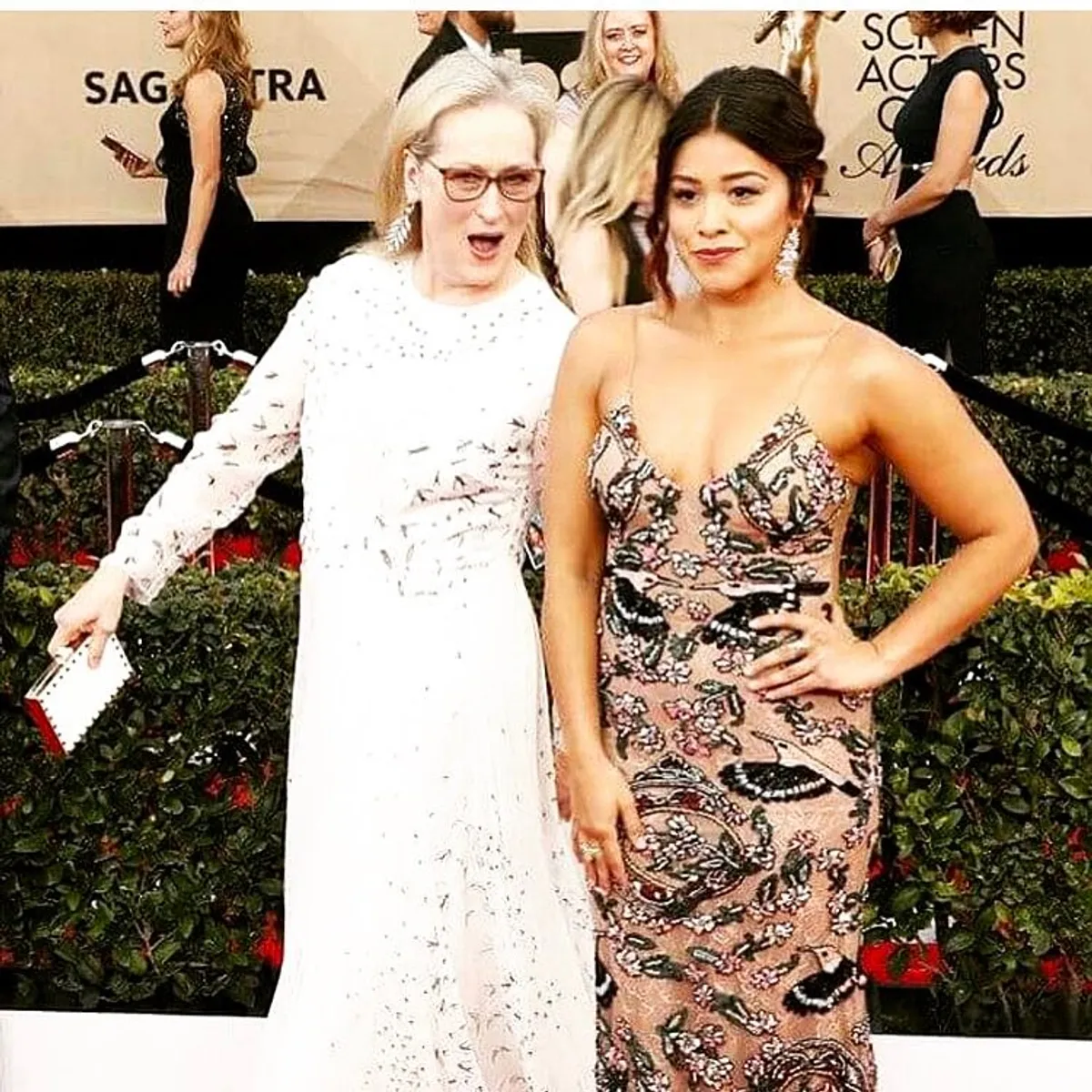 Gina Rodriguez i Meryl Streep