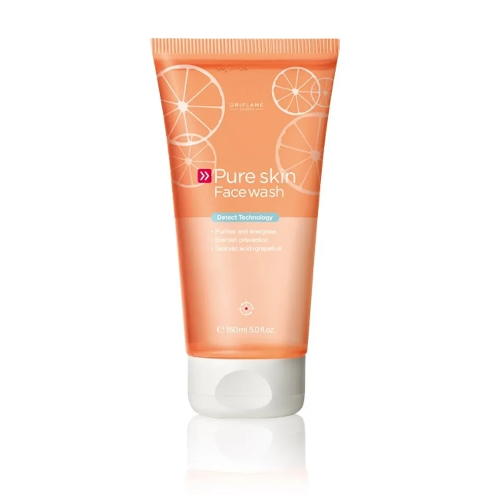 Oriflame Pure Skin gel za umivanje (s grejpfrutom)