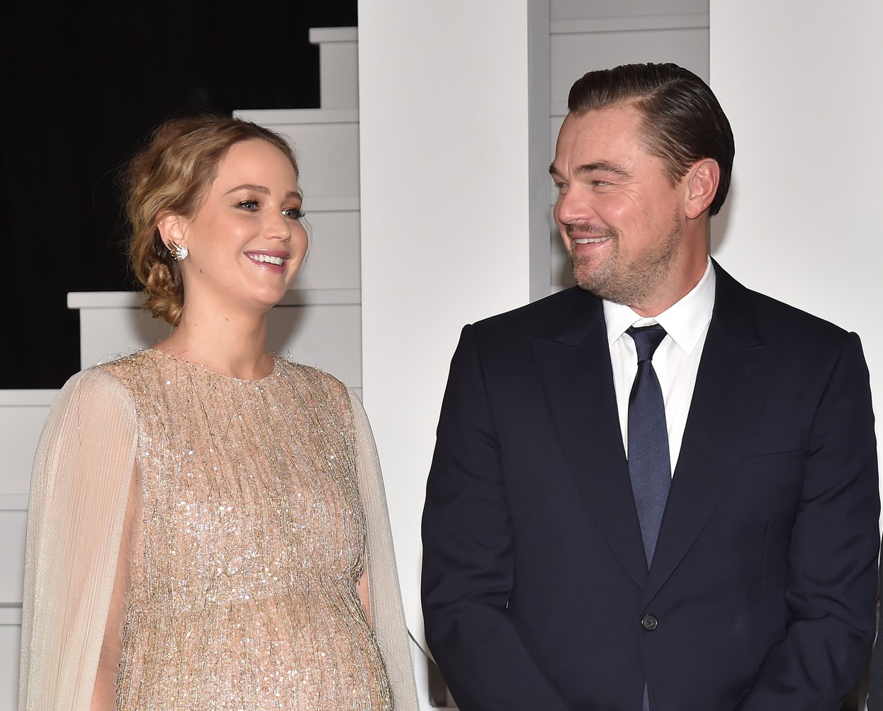 Jennifer Lawrence i Leonardo DiCaprio