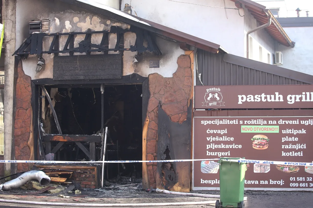 Izgorjela pečenjara na zagrebačkoj Kustošiji: Jedna osoba se nadisala dima
