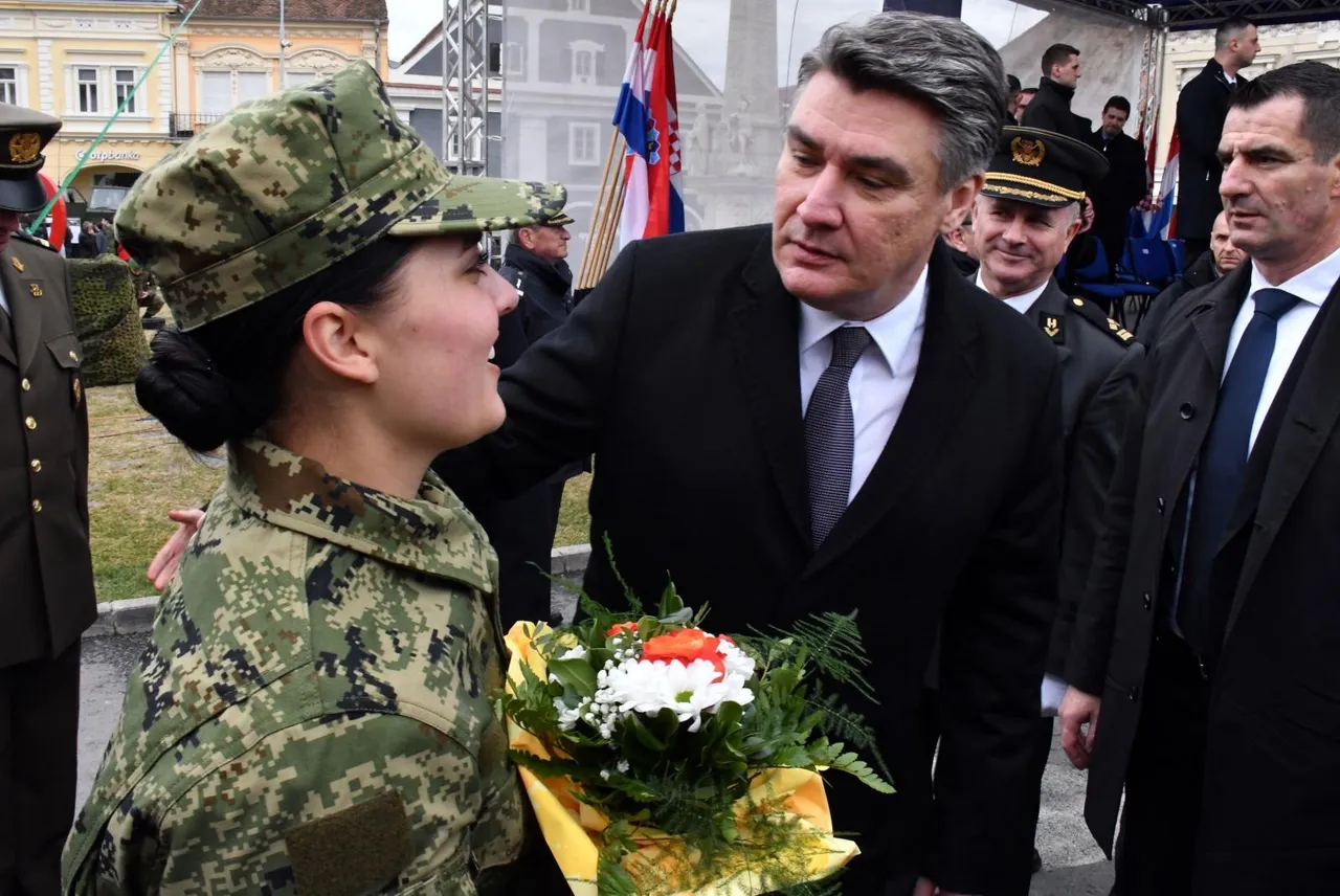 Današnja je prisega prva nakon 28 godina koja je održana na požeškom gradskom trgu.