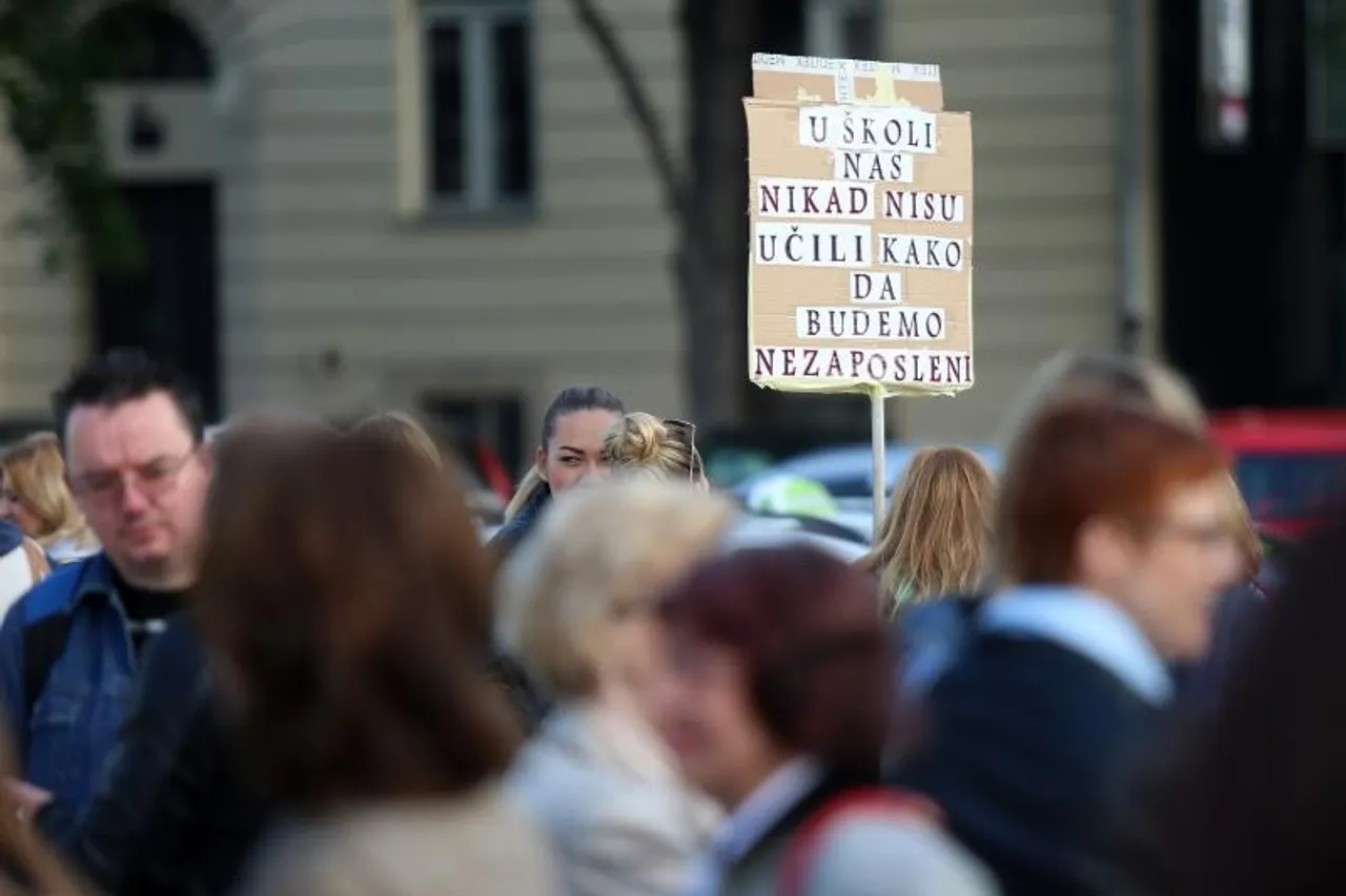 Sindikalisti vlakom krenuli prema Slavonskom Brodu obilježiti Praznik rada