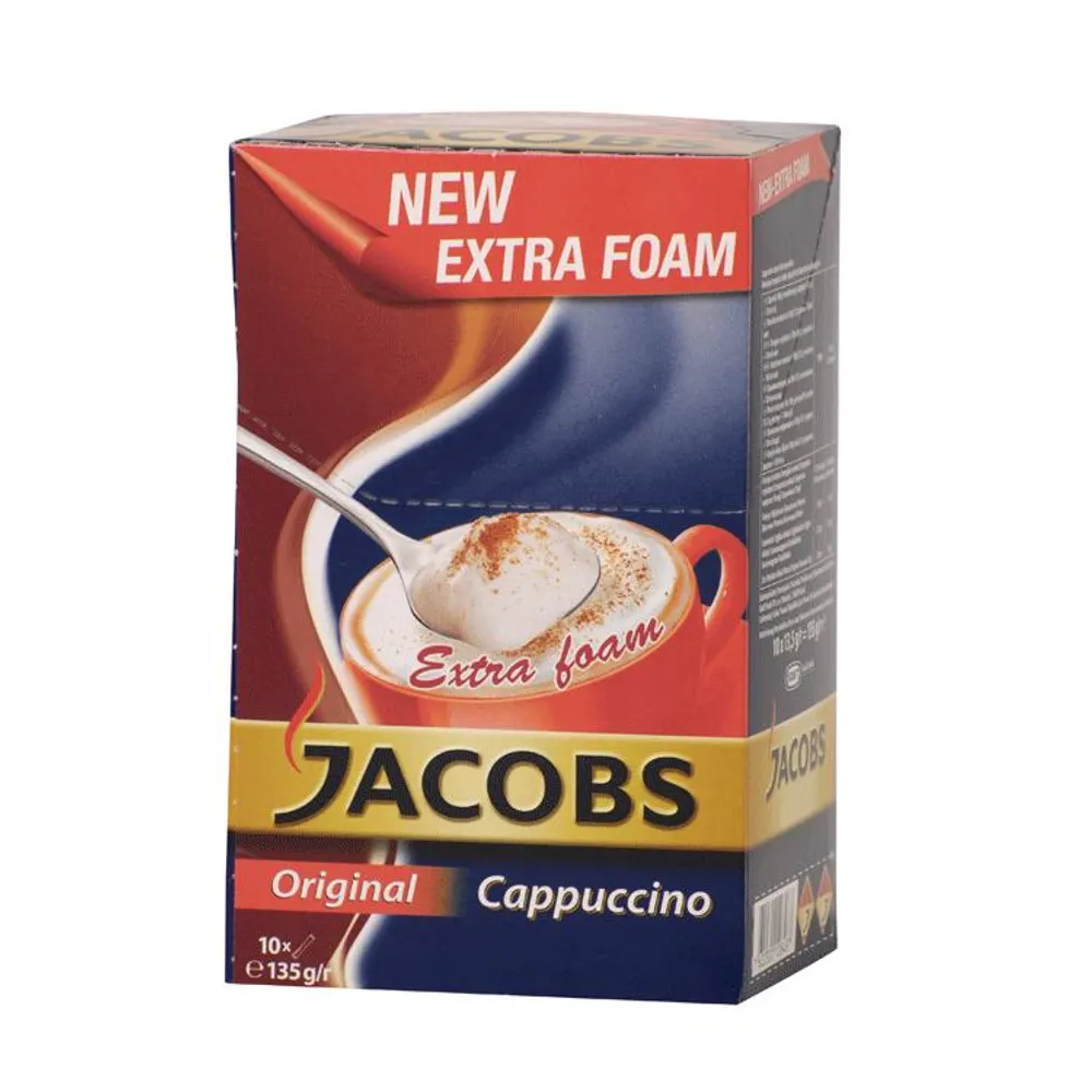 Cappuccino Jacobs original 10 X 13,5 g