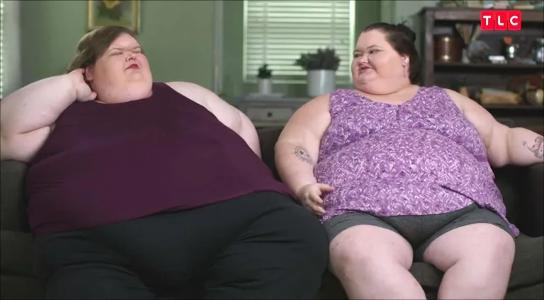 Obese sisters Amy and Tammy Slaton, who weigh more than 1000lbs combined, share their weightloss struggles in new TLC show