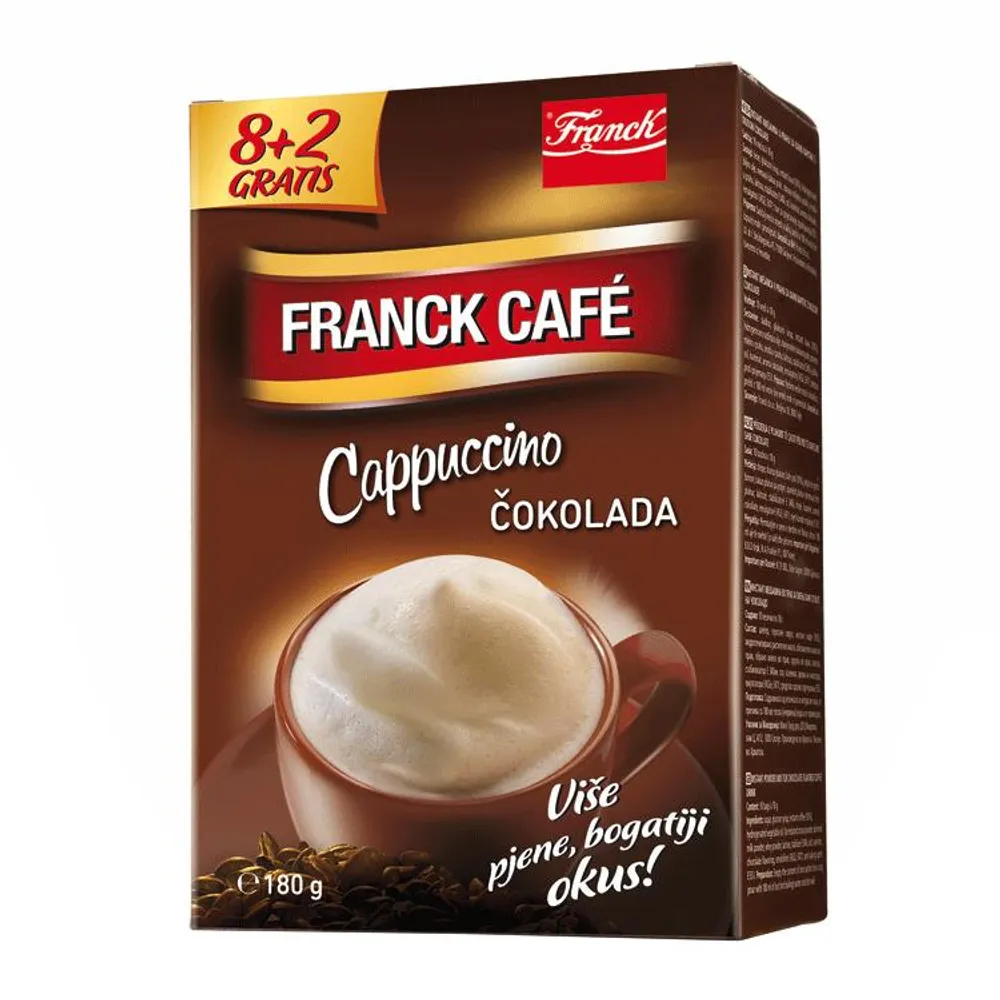 Franck Cappuccino čokolada 180 g kutija