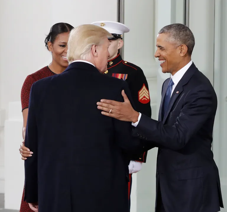 Barack i Michelle Obama, Donald i Melania Trump
