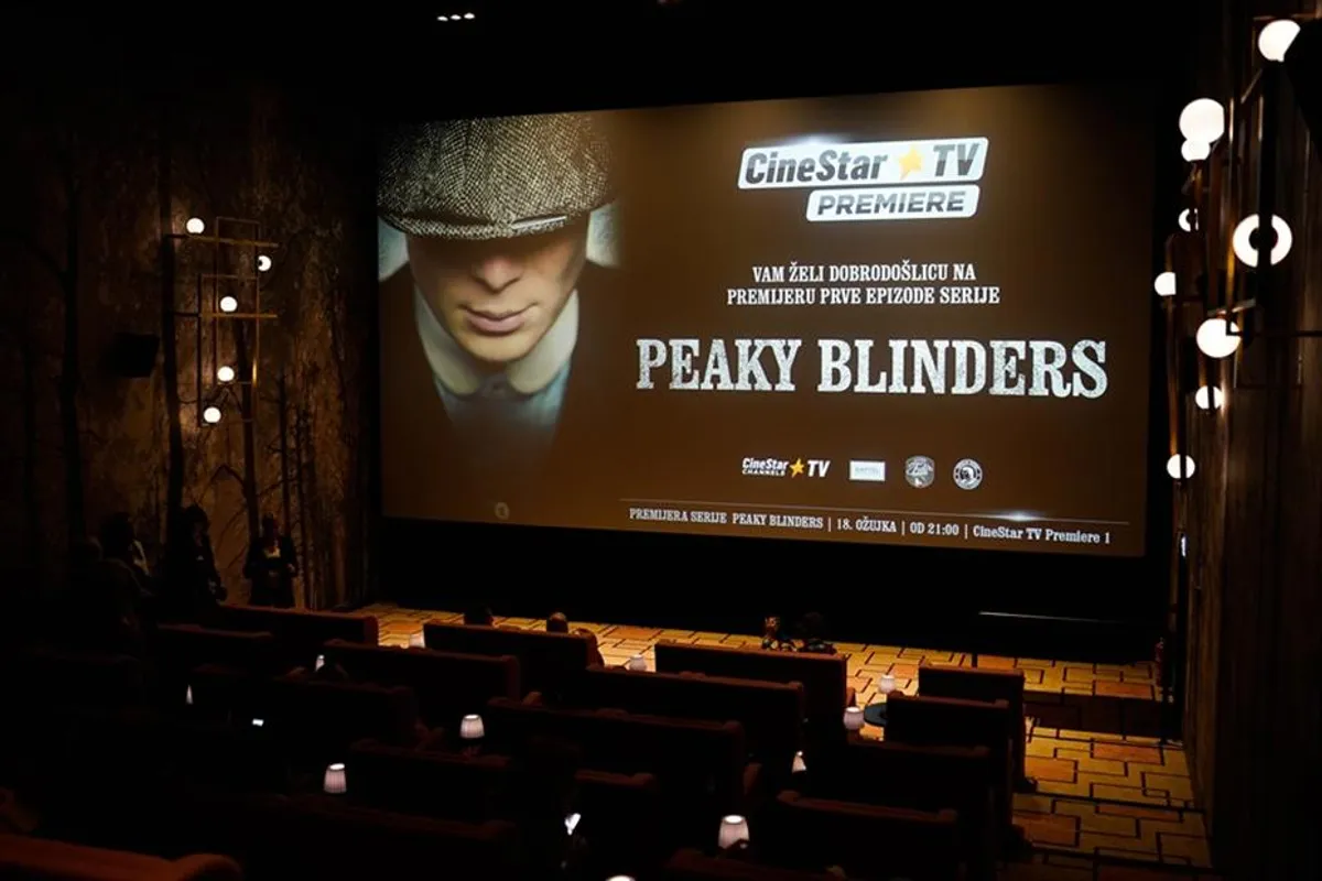 Peaky Blinders party by Cinestar TV Premiere rasplesao Zagrepčane