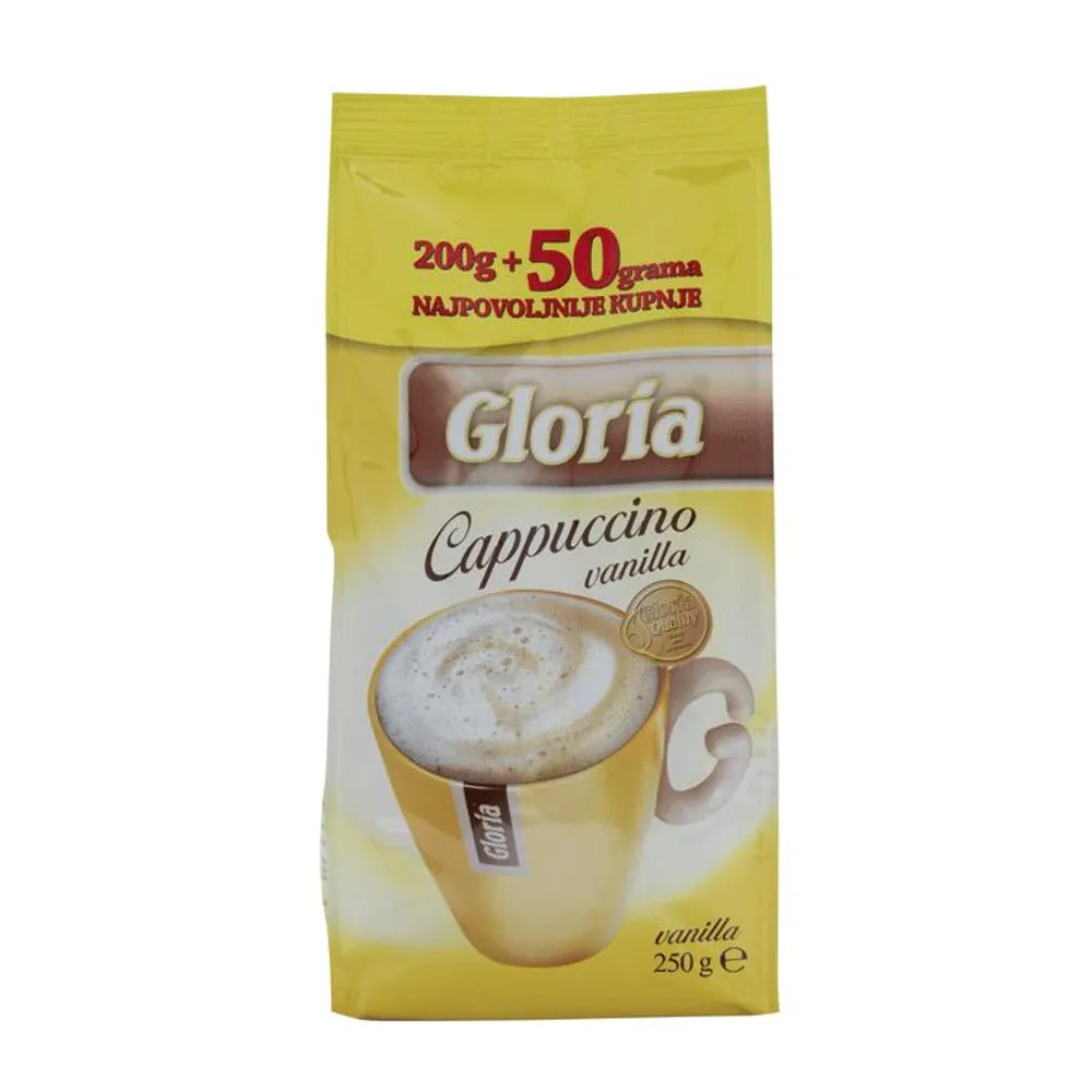 Gloria cappucino vanilija 250 g