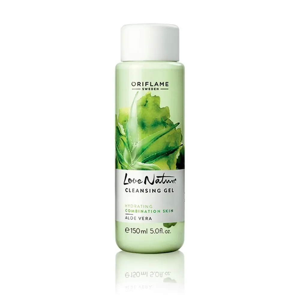 Oriflame Love Nature gel za čišćenje s ekstraktom aloa vere