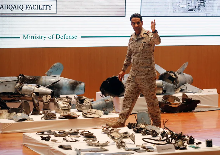 Saudijska Arabija pokazala ostatke dronova