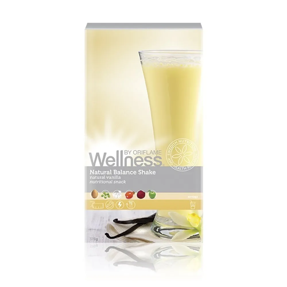 Oriflame Natural Balance shake s okusom vanilije