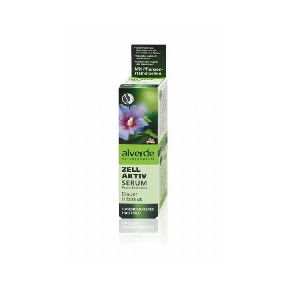 Alverde serum za lice protiv bora - plavi hibiskus