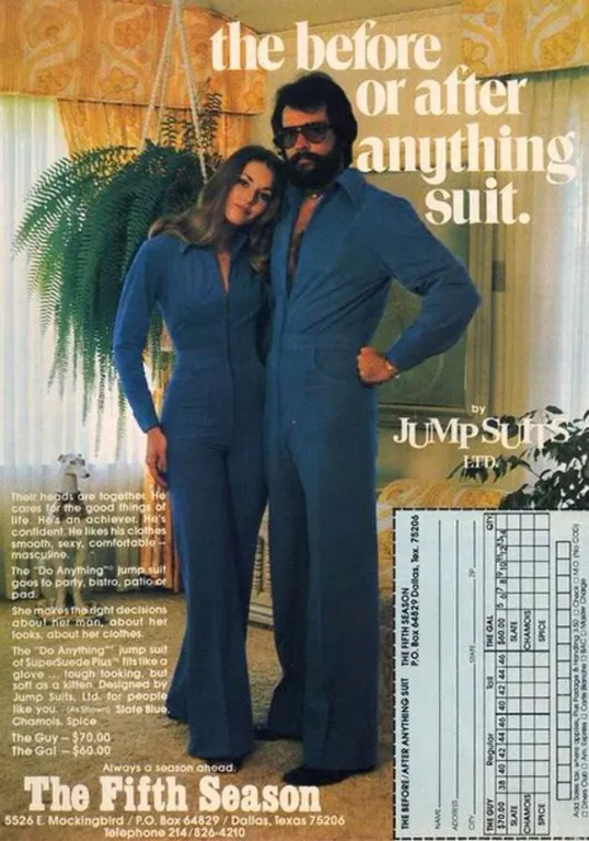 Danas 'neukusno', a tad glavna moda: 20 kombinacija za 'nju' i 'njega' iz 70-ih