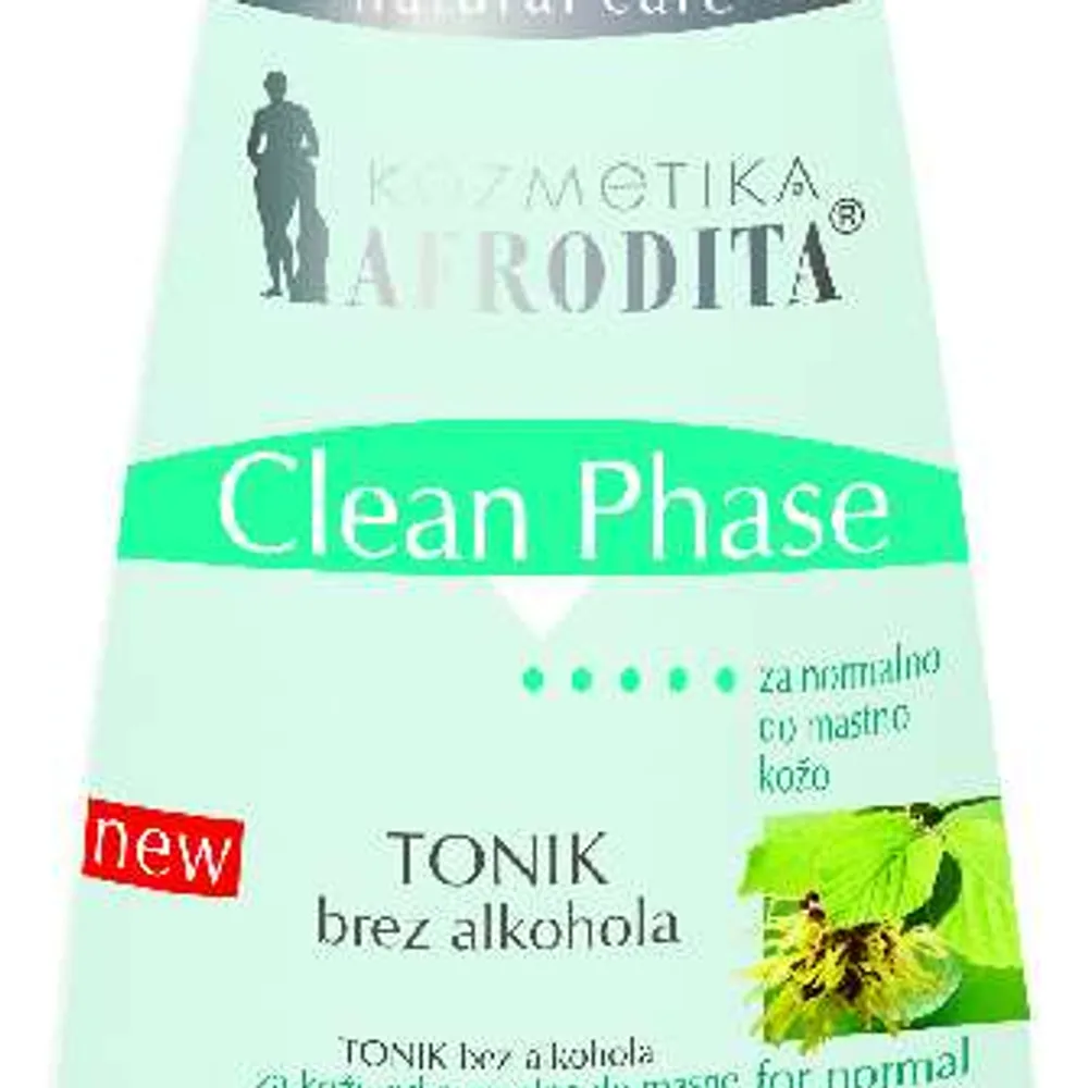 Afrodita clean phase tonik za lice za masnu i normalnu kožu 200 ml