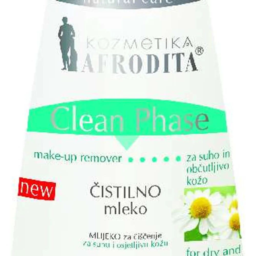 Afrodita clean phase mlijeko za lice 200 ml