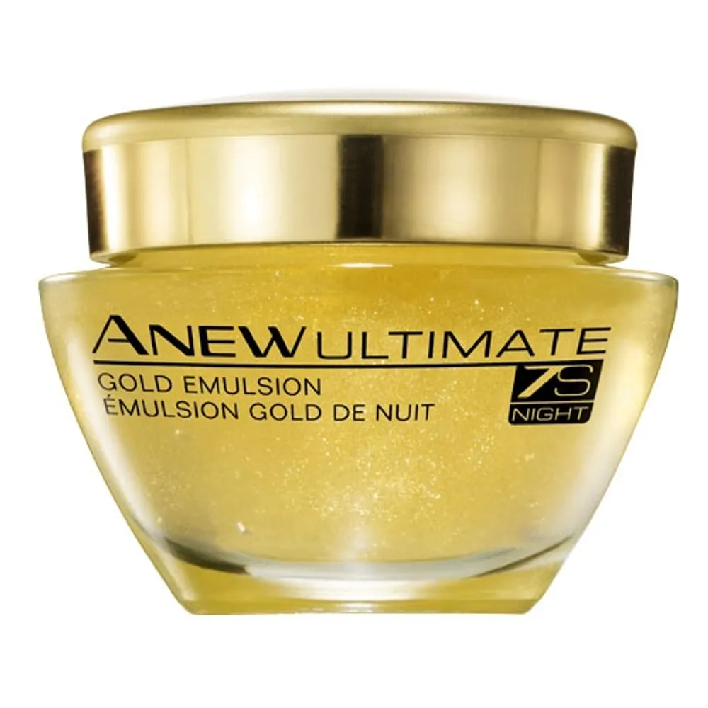 Avon Anew Ultimate 7S zlatna noćna emulzija