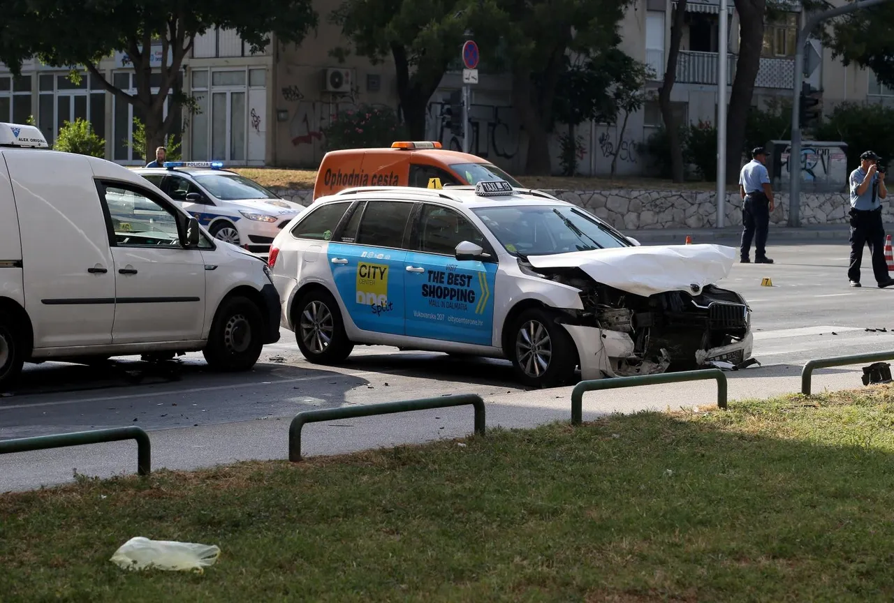 Split: Sudarila se četiri automobila, smrtno stradala pješakinja