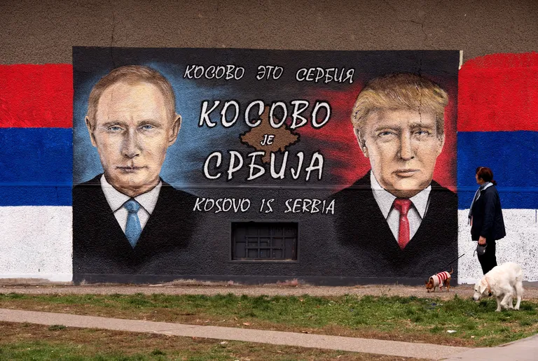 Beograd: Putin i Trump s murala poručuju Kosovo je Srbija