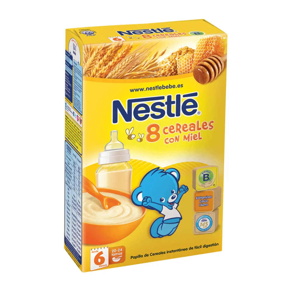 Nestle instant kašica 8 žitarica Med 600g