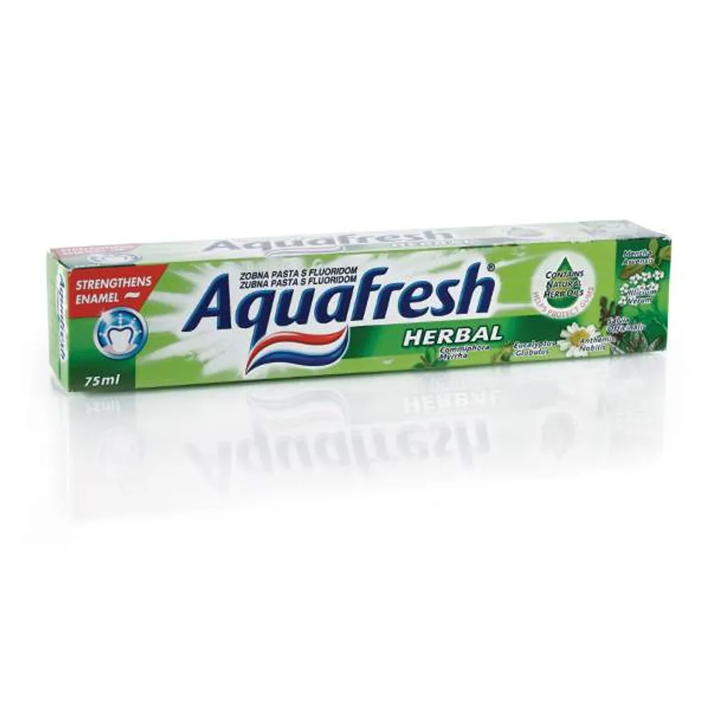 Aquafresh herbal zubna pasta 75ml