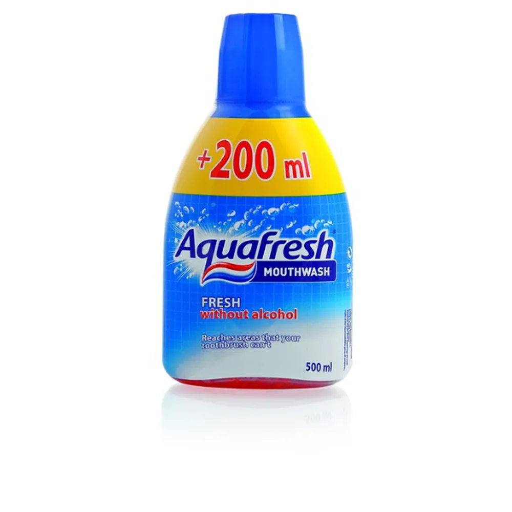 Aquafresh mint vodica za ispiranje usta 300ml + 200ml gratis