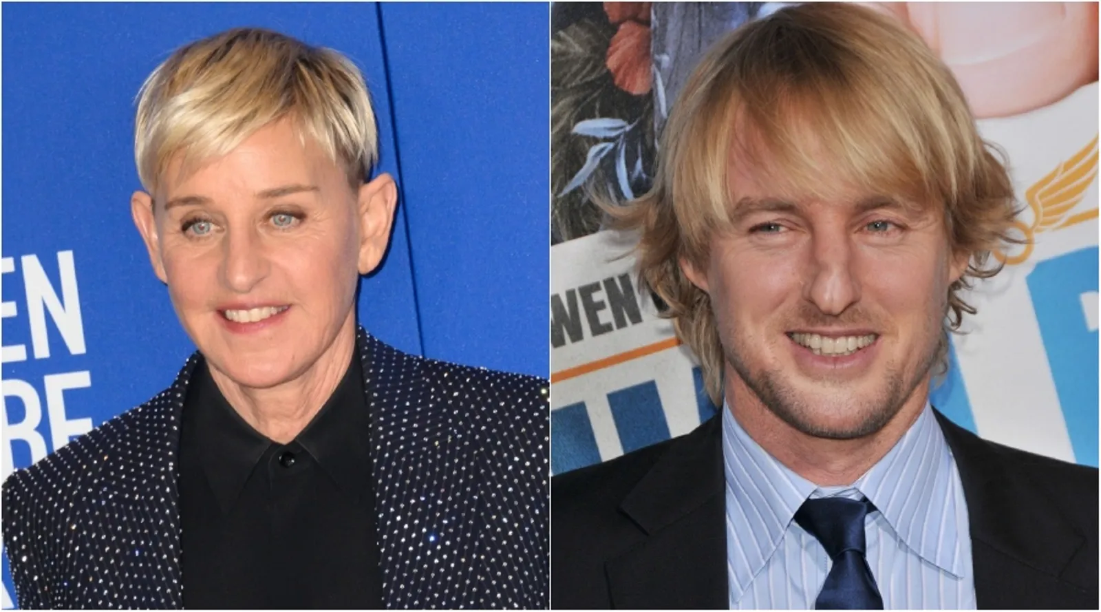 Ellen DeGeneres i Owen Wilson