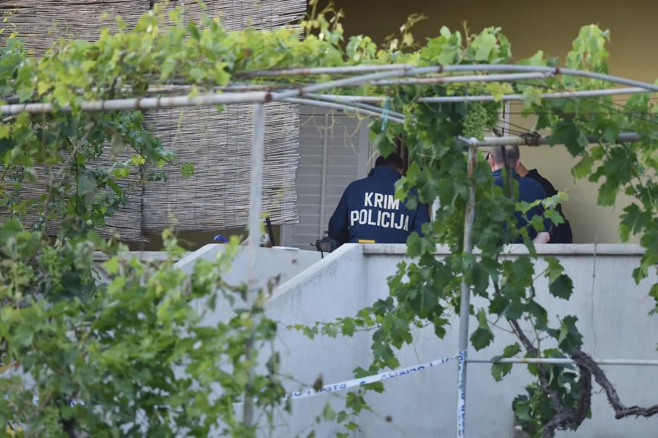 Policija obavlja očevid u obiteljskoj kući gdje se dogodilo ubojstvo i samoubojstvo