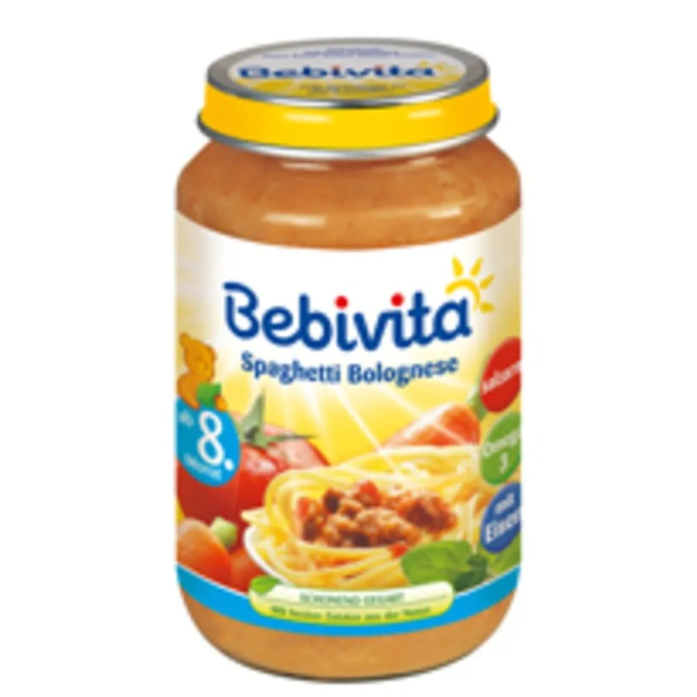 Bebivita junior kašica spaghetti bologneze 220 g