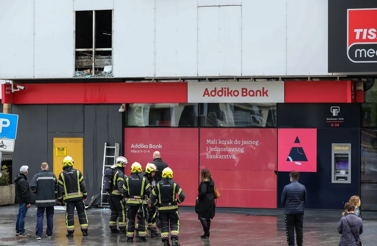 U zagrebačkom trgovačkom centru izbio požar