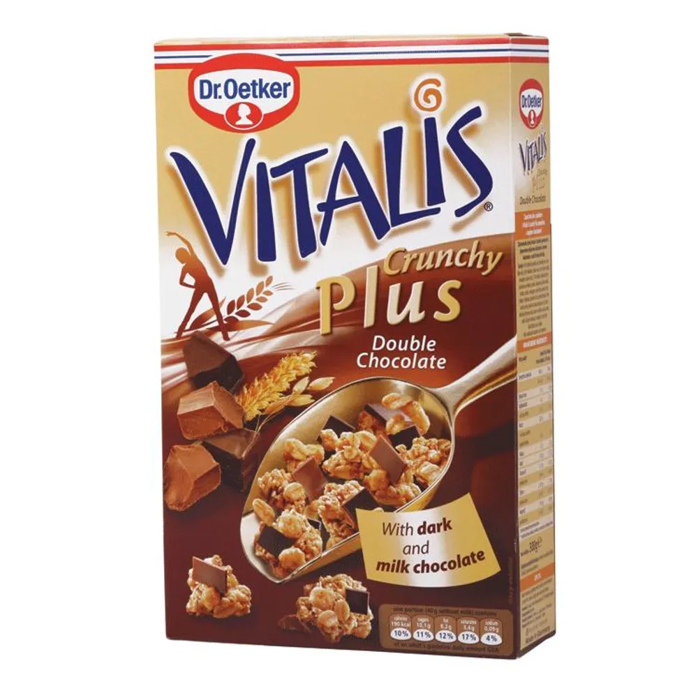 Muesli knusper dupla čokolada 300 g Vitalis