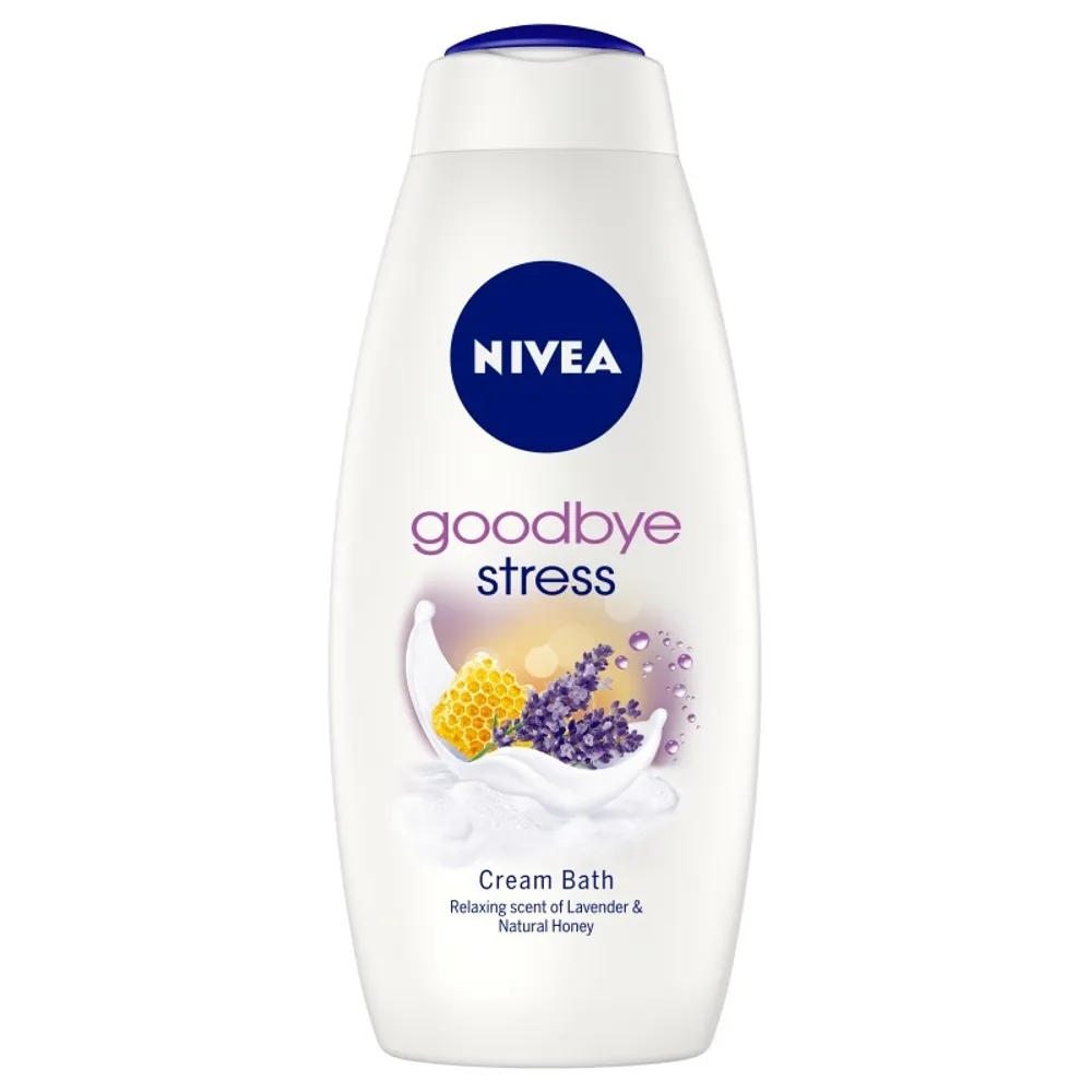 Nivea Goodbye Stress kremasta kupka za svilenkastu kožu