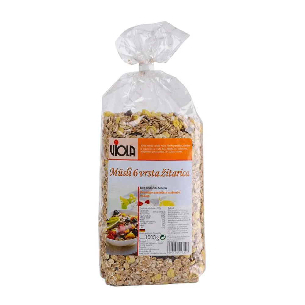 Muesli Viola 6 vrsta žitarica 1 kg