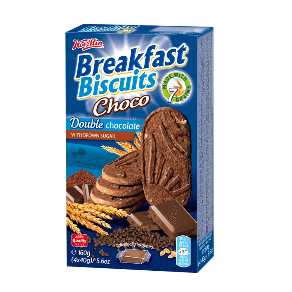 Koestlin Keks breakfast double chocolate 160g