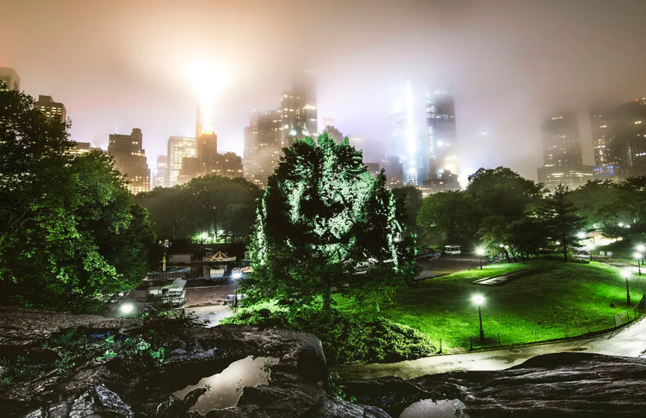 Nesvakidašnja umjetnost u New Yorku - spoj projekcije i parka