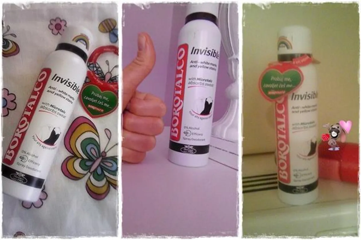 žena.hr čitateljice ocijenile Borotalco Invisible dezodorans