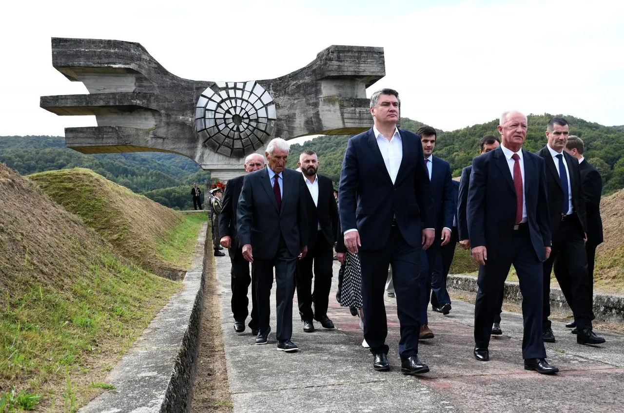 Milanović i Mesić u Podgariću