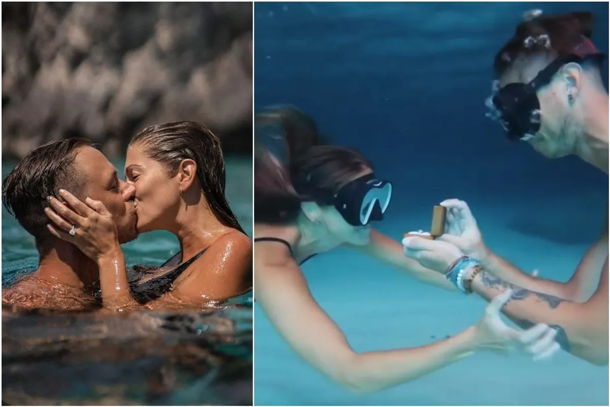 Baš da ti popravi dan: Viralni video zaruka pod vodom