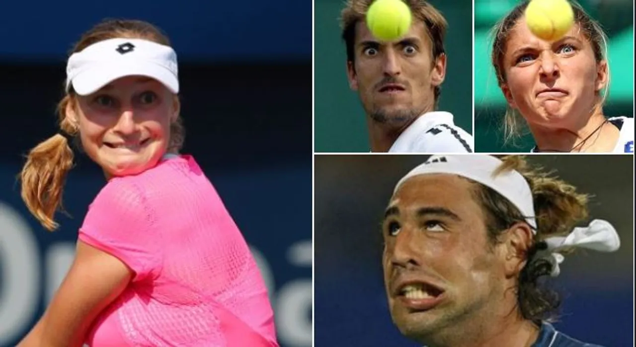 Za bolji tjedan: Izrazi lica tenisača pri udaru loptice uljepšat će vam dan