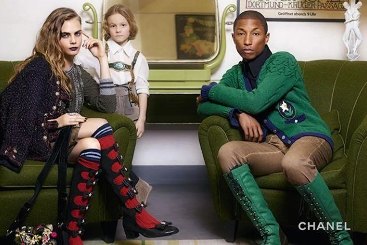 Cara Delevingne i Pharrell Williams  snimili kampanju za Chanel