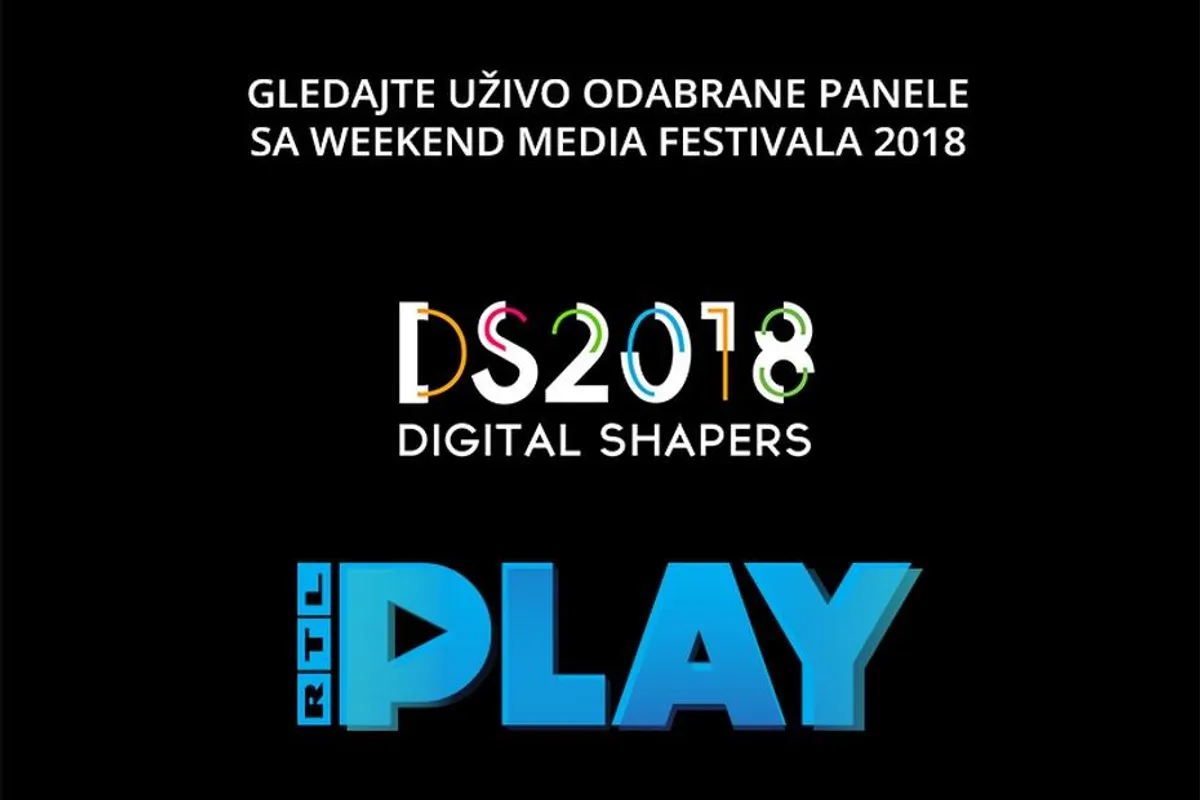 Odabrane panele s Weekend Media Festivala gledajte uživo na RTLplayu!