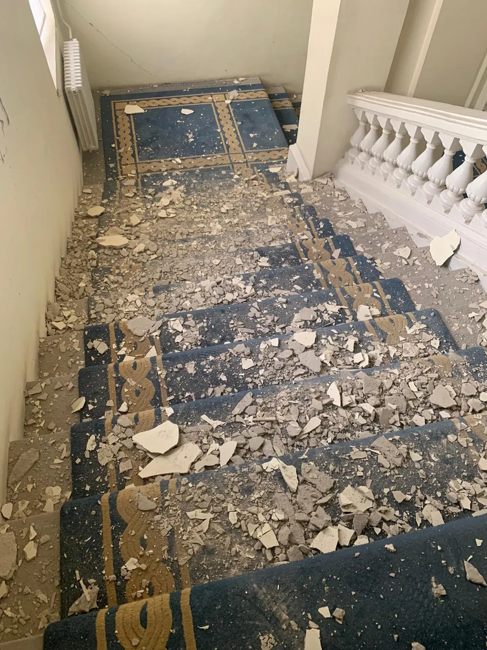 Razorni potres u Zagrebu uništio je i zgradu Županijskog suda