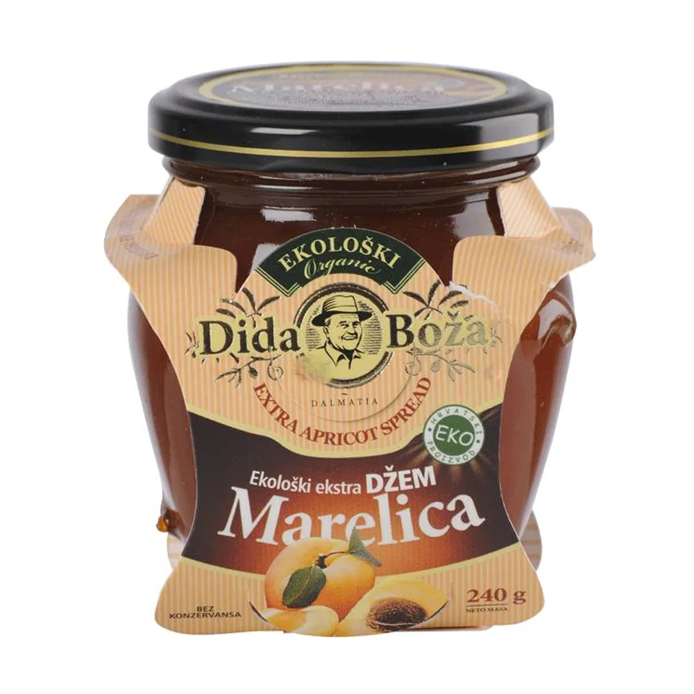 Dida Boža ekološki džem od marelice 240 g